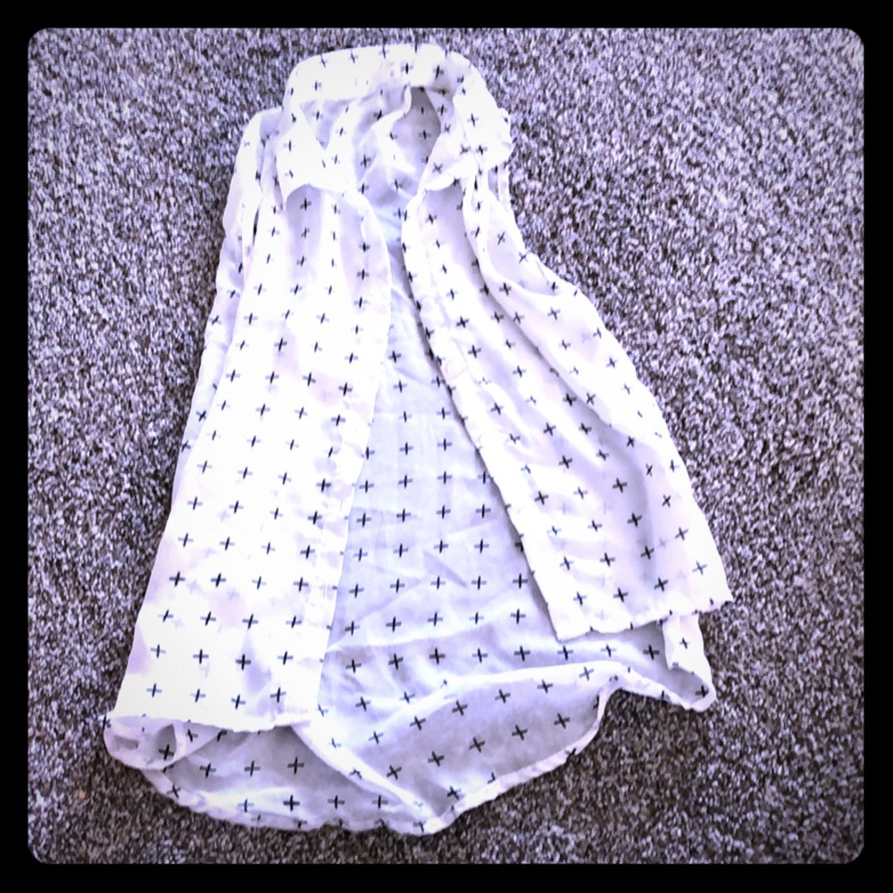 White button up